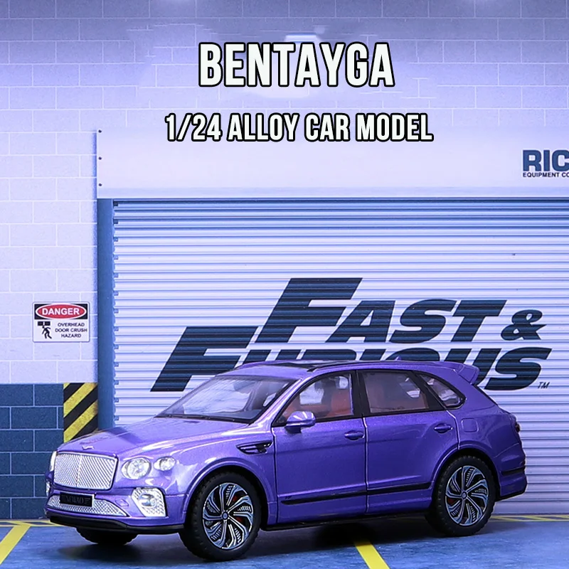 

1:24 Toy Car Excellent Quality Bentayga Metal Car Toy Original Box Alloy Car Diecasts & Toy Vehicles Car Model Toys For Children