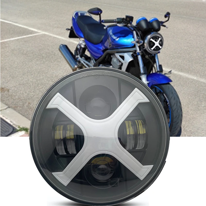 

7-дюймовая светодиодная фара для мотоцикла King Harley Touring Ultra Classic Electra Street Glide Road Yamaha аксессуары для мотоциклов