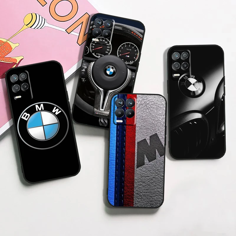 

Red Blue BMW For OPPO Realme GT Master Neo 5 C21Y C3 9 9i 8 6 Pro A5 A9 2020 A77 A74 Silicone Black Phone Case Coque Capa Fundas