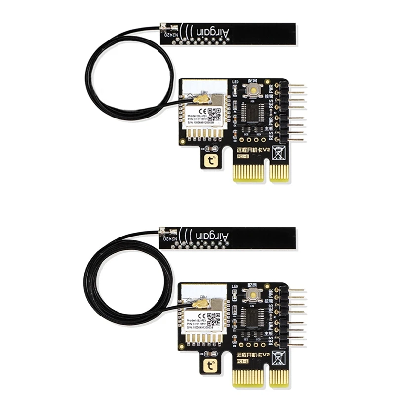 

Переключатель переключения питания компьютера Tuya PCIE карта + антенна Smart Wifi для настольного ПК приложение дистанционное управление для Google Home