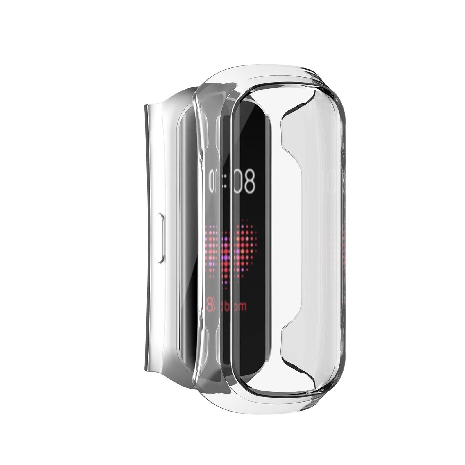 

anti Wristband Kids Suitable compitable with samsung Galaxy Fite R375 Watch Replacement Case With Screen Protector AntiScratch