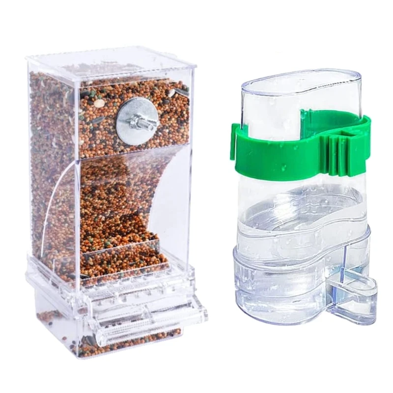 

Bird Water Bowl Bird Automatic Feeder For Cage Bird Feeder And Waterer