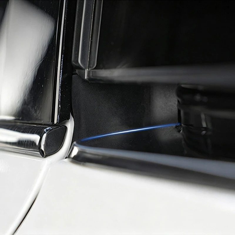 Фото Для Toyota Sienna XL40 2021-2025: Уплотнительная лента для направляющей средней двери, пыле- и влагозащитная, предотвращающая протечки. №3