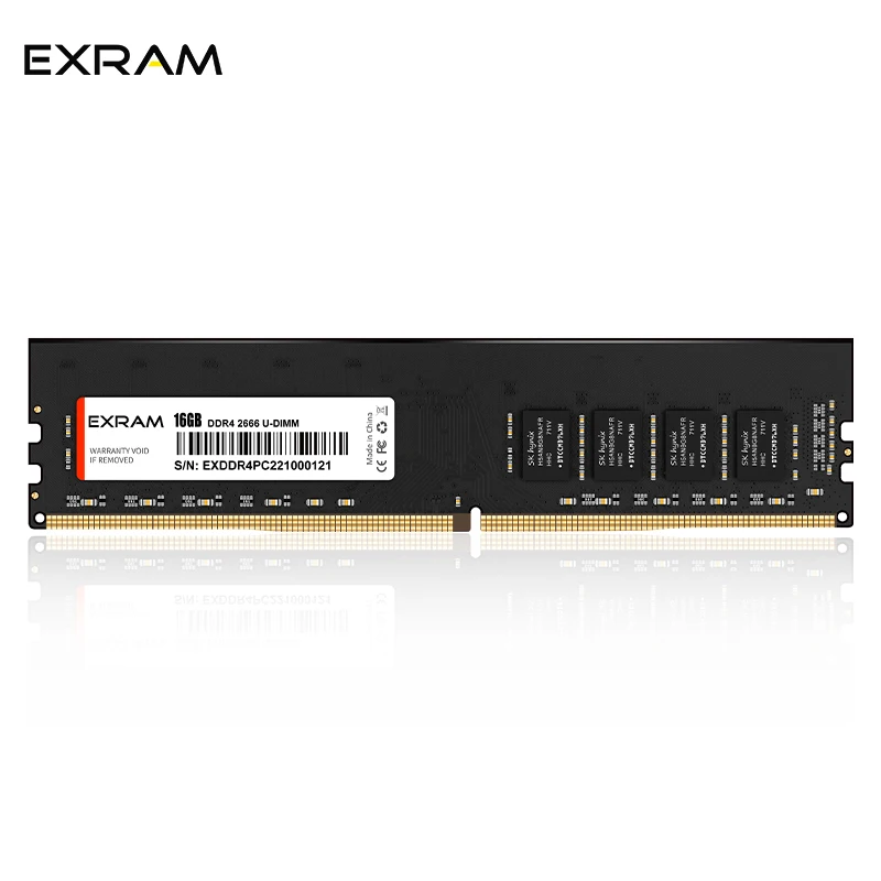 

EXRAM ddr4 8 gb PC Computer RAM 4GB 8GB 16GB Memory DDR 4 PC4 2133 2400 2666 3200MHZ Desktop DDR4 Motherboard Memoria 288-pin