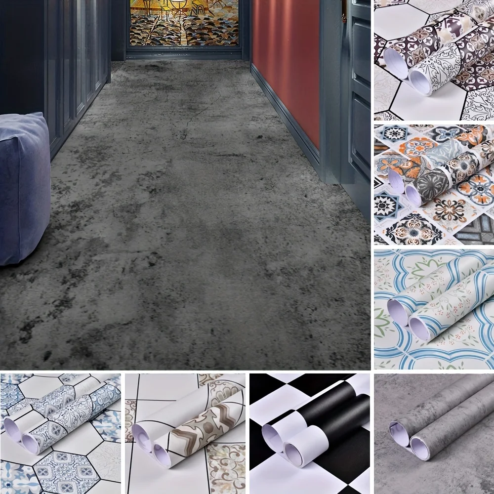 Нескользящие напольные наклейки для ванной и кухни самоклеящиеся