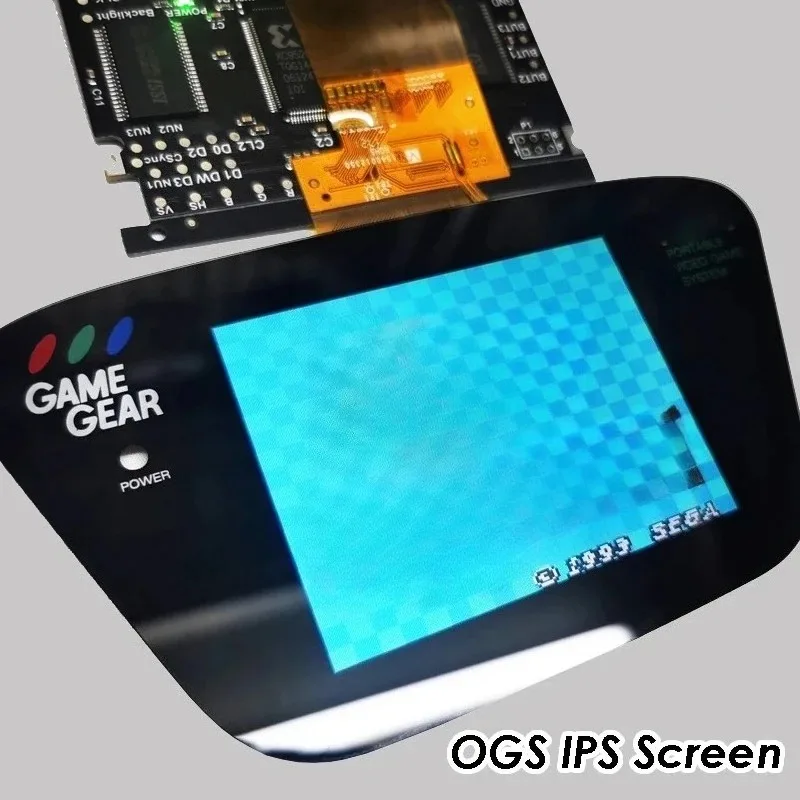 Фото Комплекты предварительно ламинированных ЖК-экранов V4.2-B IPS OGS для SEGA Game Gear, полноэкранный дисплей, ЖК-экран с высокой яркостью для SEGA GG №4