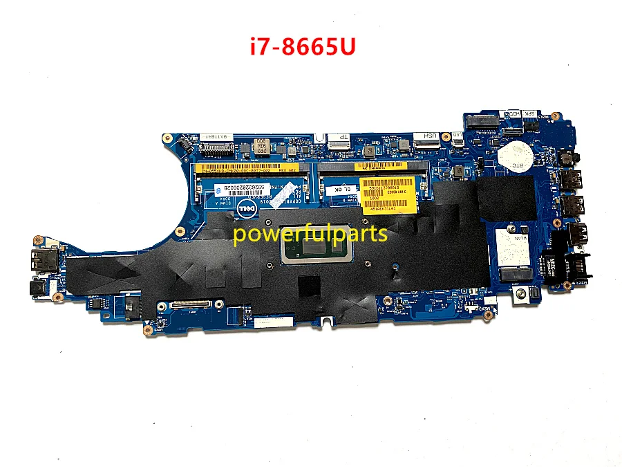 

100% NEW for DELL latitude 5400 5500 motherboard with i7-8665u cpu in-built 055XW8 EDC50 LA-G902P mainboard working perfect
