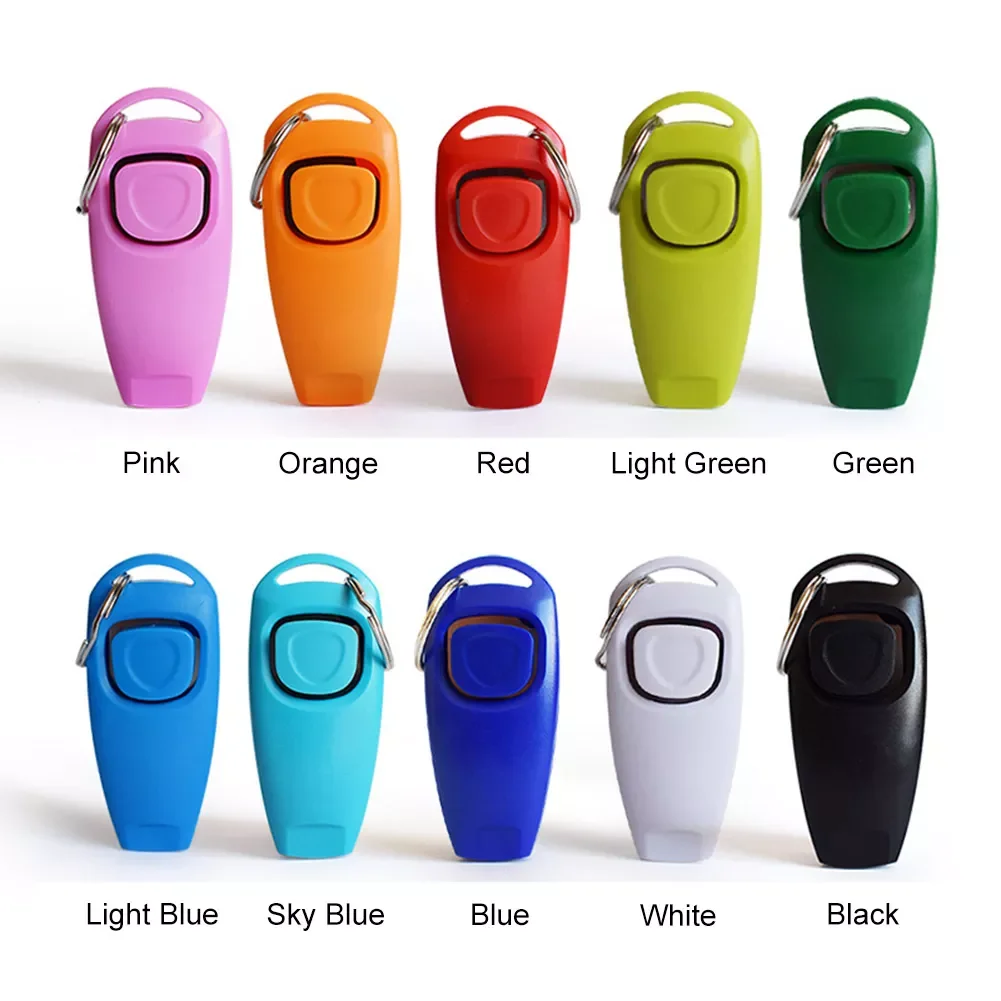 

Dog Training Whistle Clicker Pet Dog Trainer Aid Guide Dog Supplies 2022