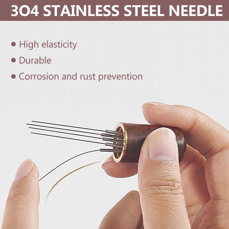 Темпер для кофе эспрессо из нержавеющей стали с плоским основанием мешалка