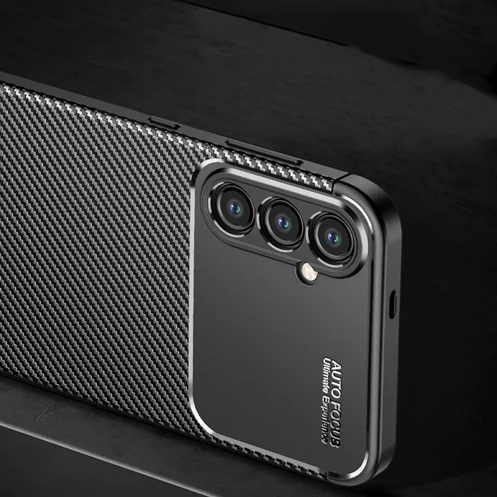 Для Samsung Galaxy S24 FE Чехол Smsung Противоударный матовый мягкий силиконовый бампер из