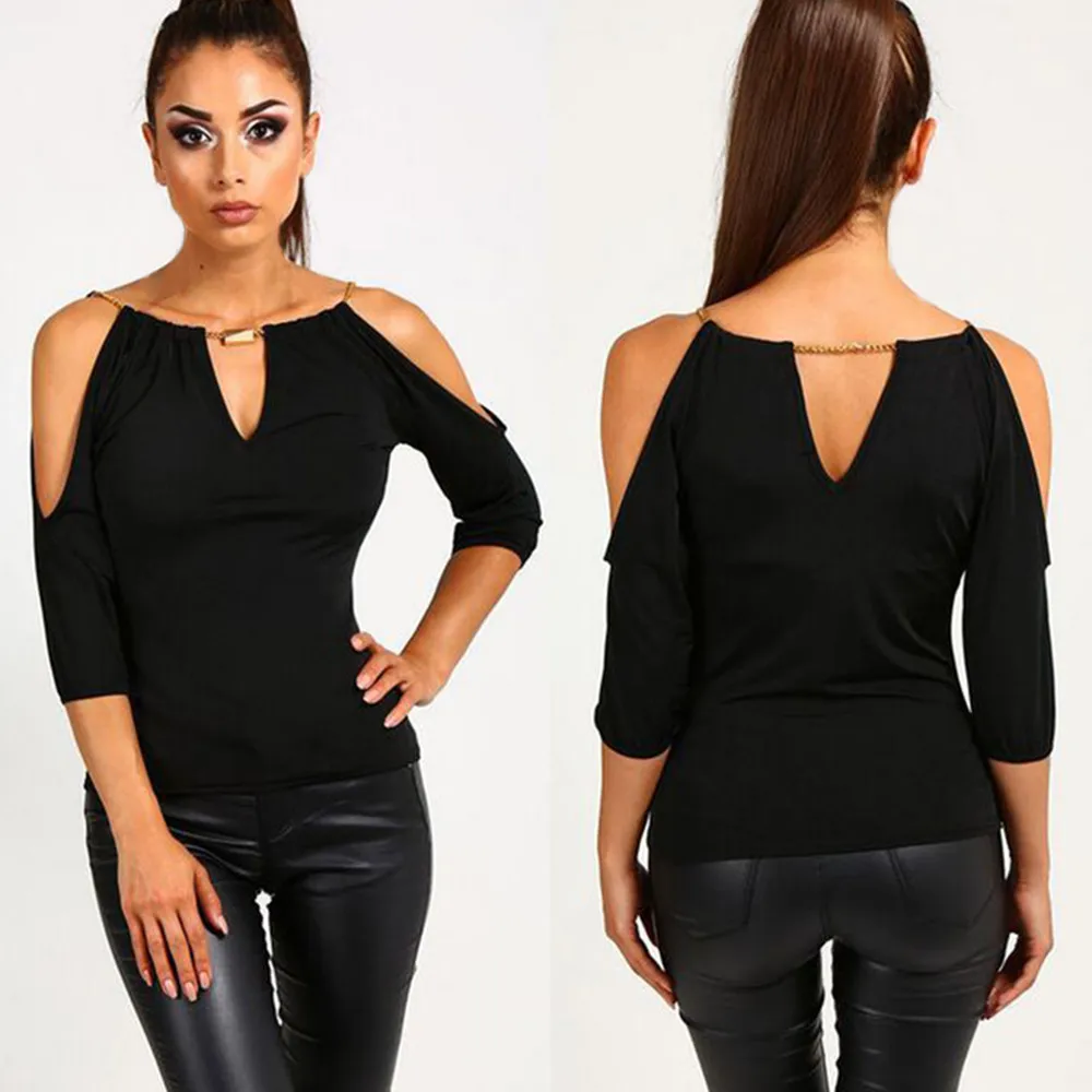 

Sleeve Hem Loose Short Casual Blouse T-Shirt Irregular Women's Tee Tops Cotton Top Long Sleeve Women Loose Fit Shirt for Women