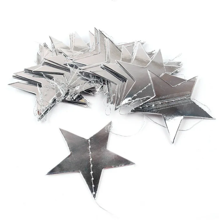 

Бумажная гирлянда HARKO Золото, Серебро, Звезды