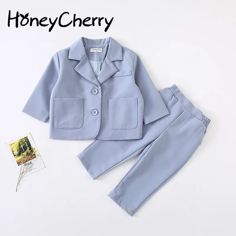 

HoneyCherry New Baby Suit Girls Suit Clothes Toddler Girl Clothes Girls Clothes Set Fashion Kids Long Sleeve Clothes