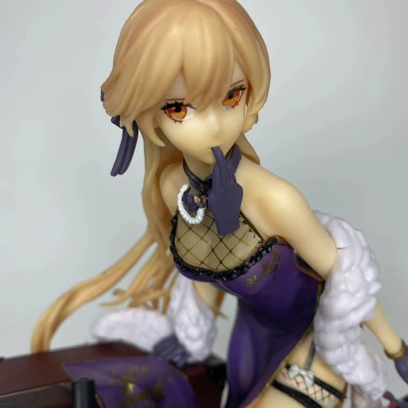 Фото Коллекционная фигурка Girls' Frontline Ots-14 Purple Rain Heart, серия Bishojo, 2D аниме-модель, украшение для ПК/настольный декор, ПВХ кукла, подарок №4