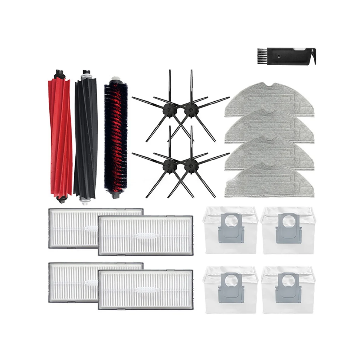 

For Roborock S8 PLUS S8+ S8 Pro Ultra G20 Vacuum Cleaner Parts Main Side Brush Mop Hepa Filter Rolling Brush Accessory