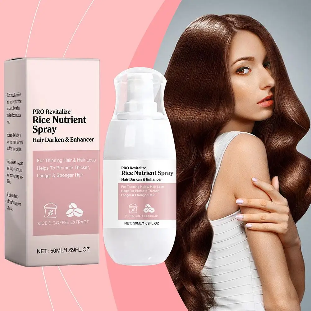 50 мл спрей-помощник для волос спрей восстановления питательный рисовой воды