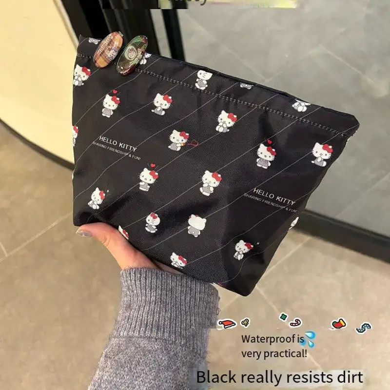 Hello Kitty Sanrios косметичка милая большая вместительная водонепроницаемая Kawaii