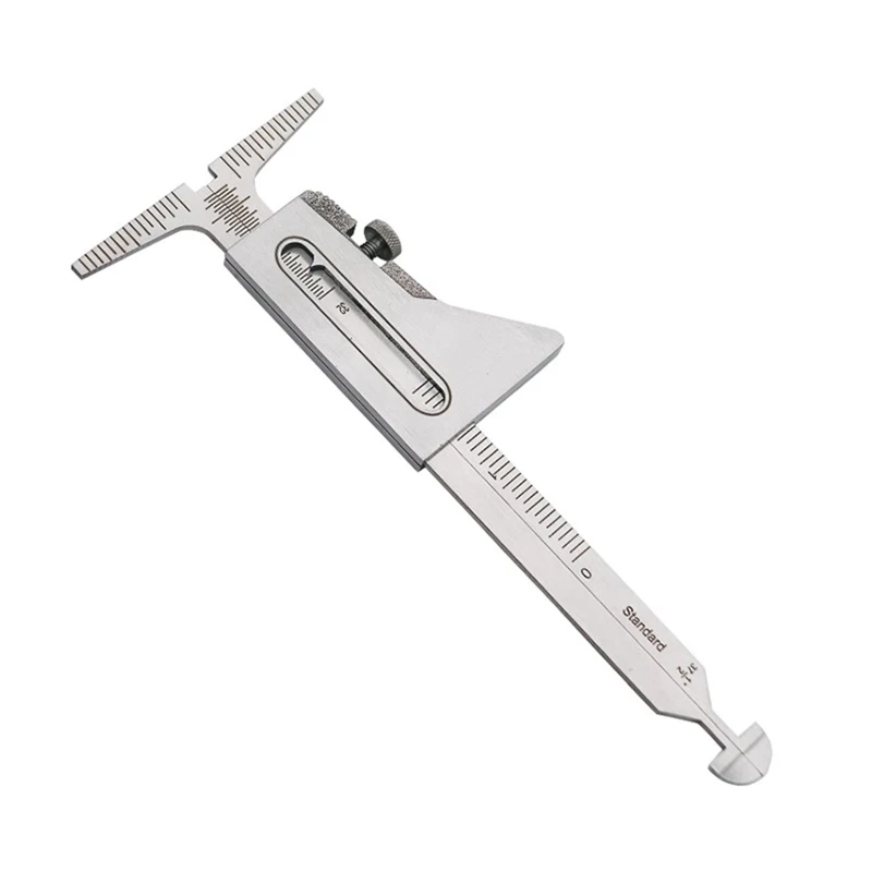 

Welding Gauge Gage Test Ulnar Welder Inspection Gauge Both Inch & Metric Stainless Steel Welding Gage Used for Workshop