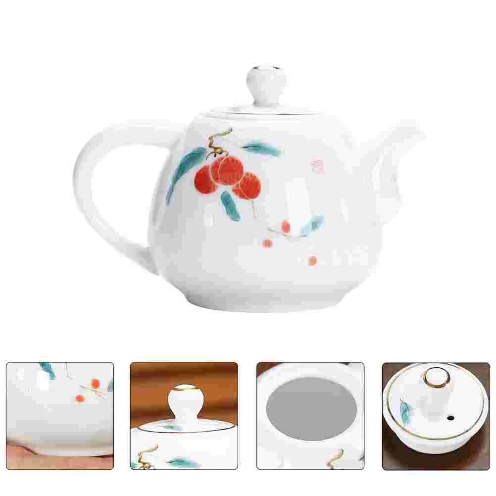 

1Pc Creative Heat-resistant Teapot Household Tea Kettle Useful Teapot (Assorted Color)
