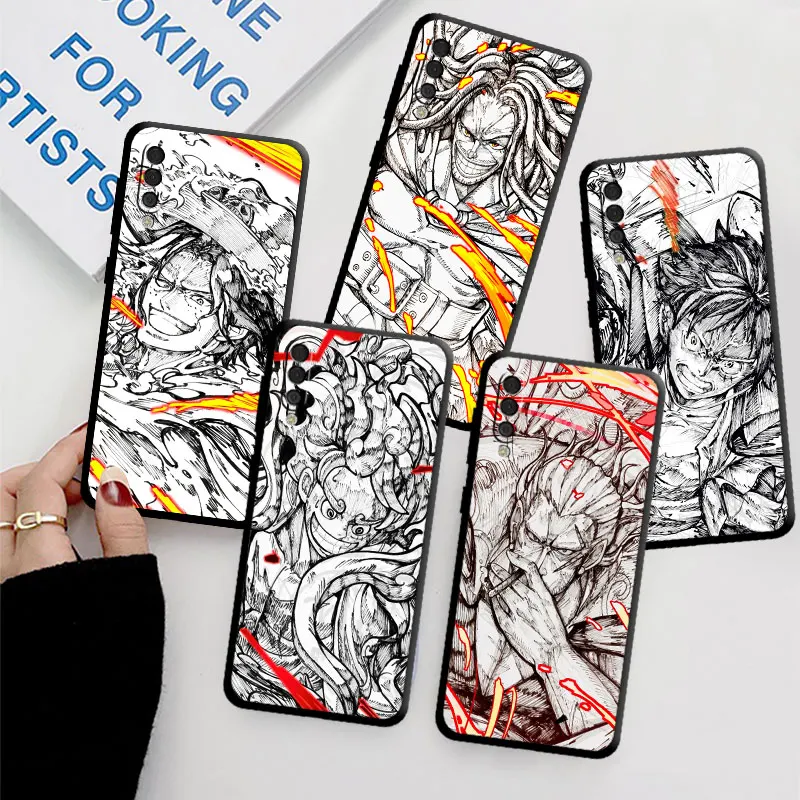 

Phone Soft Case For Samsung Galaxy A50 A70 A10 A02s A10s A51 A90 A40 A50s A02 M31 M30s Black Fundas Cover Hot Blooded Comic Art