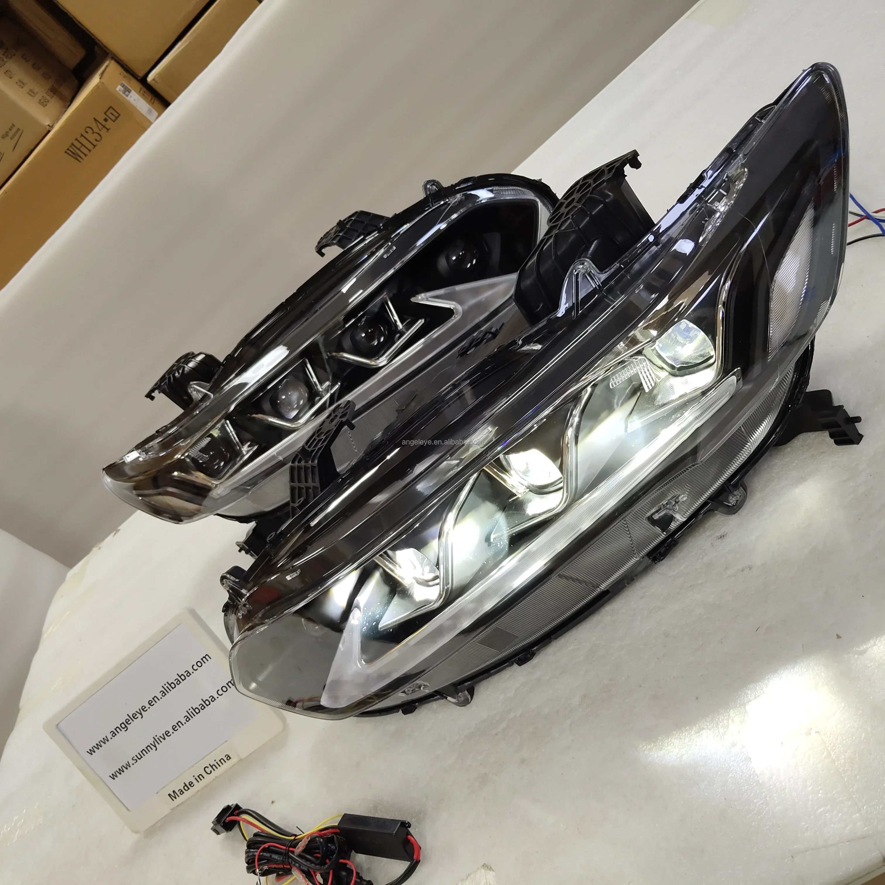 Полный светодиодный фонарь для HONDA Accord 10 Gernareation 2015-2018