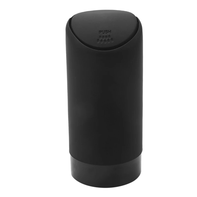 

Mini Trash Can with Lid for Car Cup Holder Washable Silicone Automotive Kitchen and Office Mini Dust Holder Litter Rubbish Bin