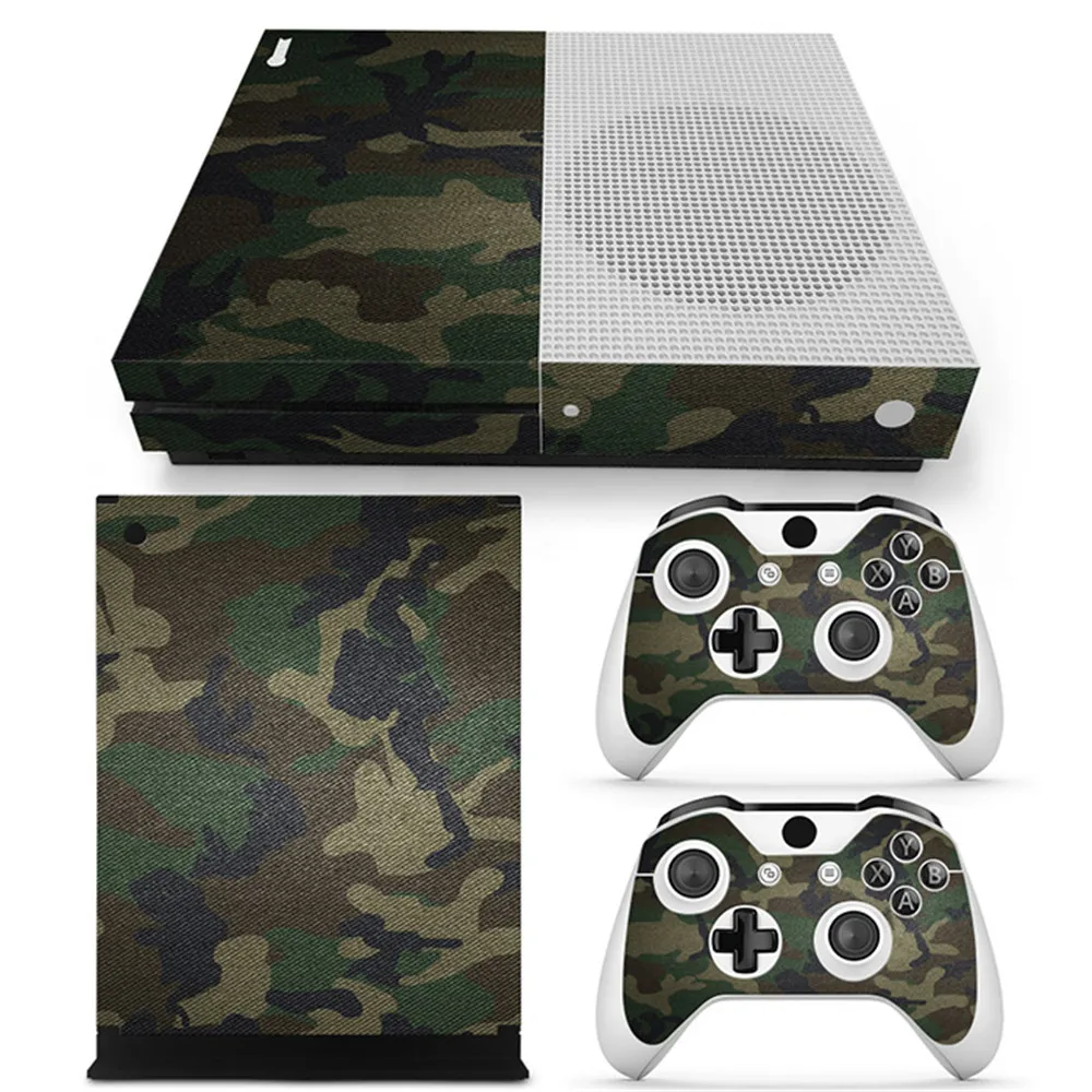 Камуфляжная заводская цена на консоль Xbox one s наклейки из ПВХ для консоли S