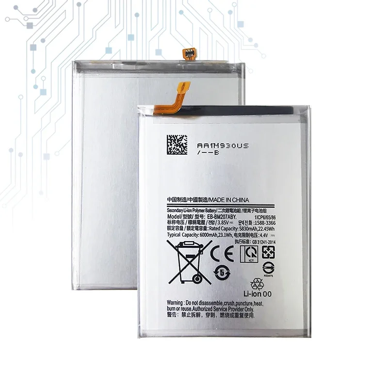 EB-BG580ABU EB-BM207ABY EB-BM317ABY Аккумулятор для Samsung M20 M30 M205F M31S M30s SM-M3070 M3070 M21 M31 M215 Bateria