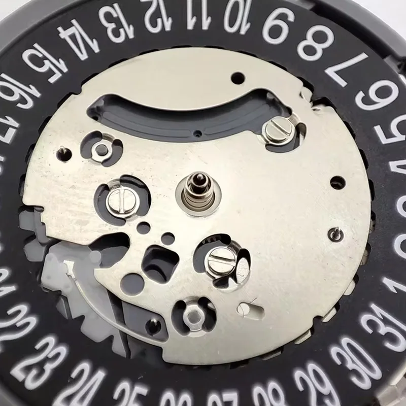 6-часовая дата черный одинарный календарь VK63 VK63A Серия VK Механизм часов Кварцевый