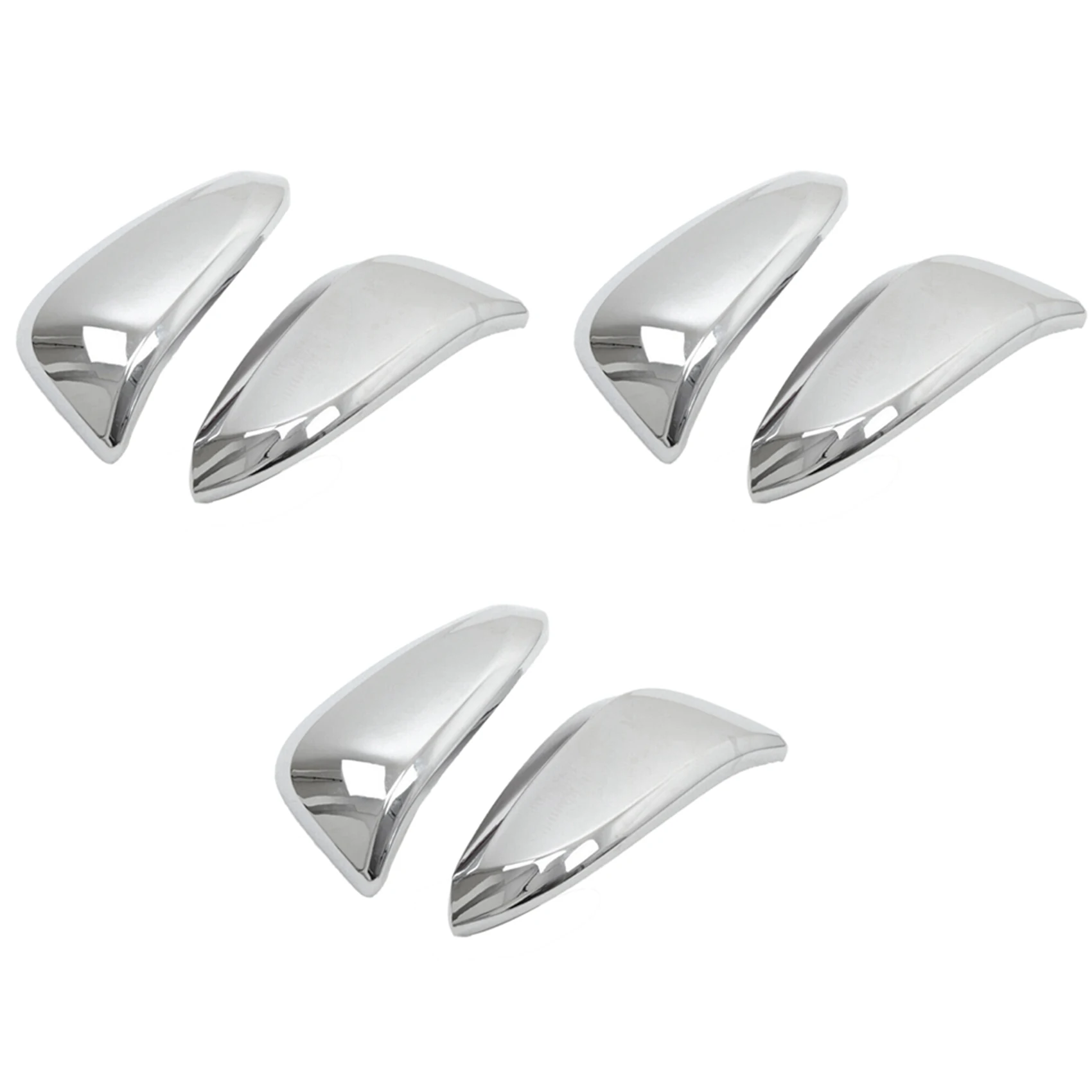 

3X Car Rear View Mirror Decoration Side Door Mirror Cover Cap for Toyota Hilux Revo Vigo Fortuner Highlander RAV4 Innova