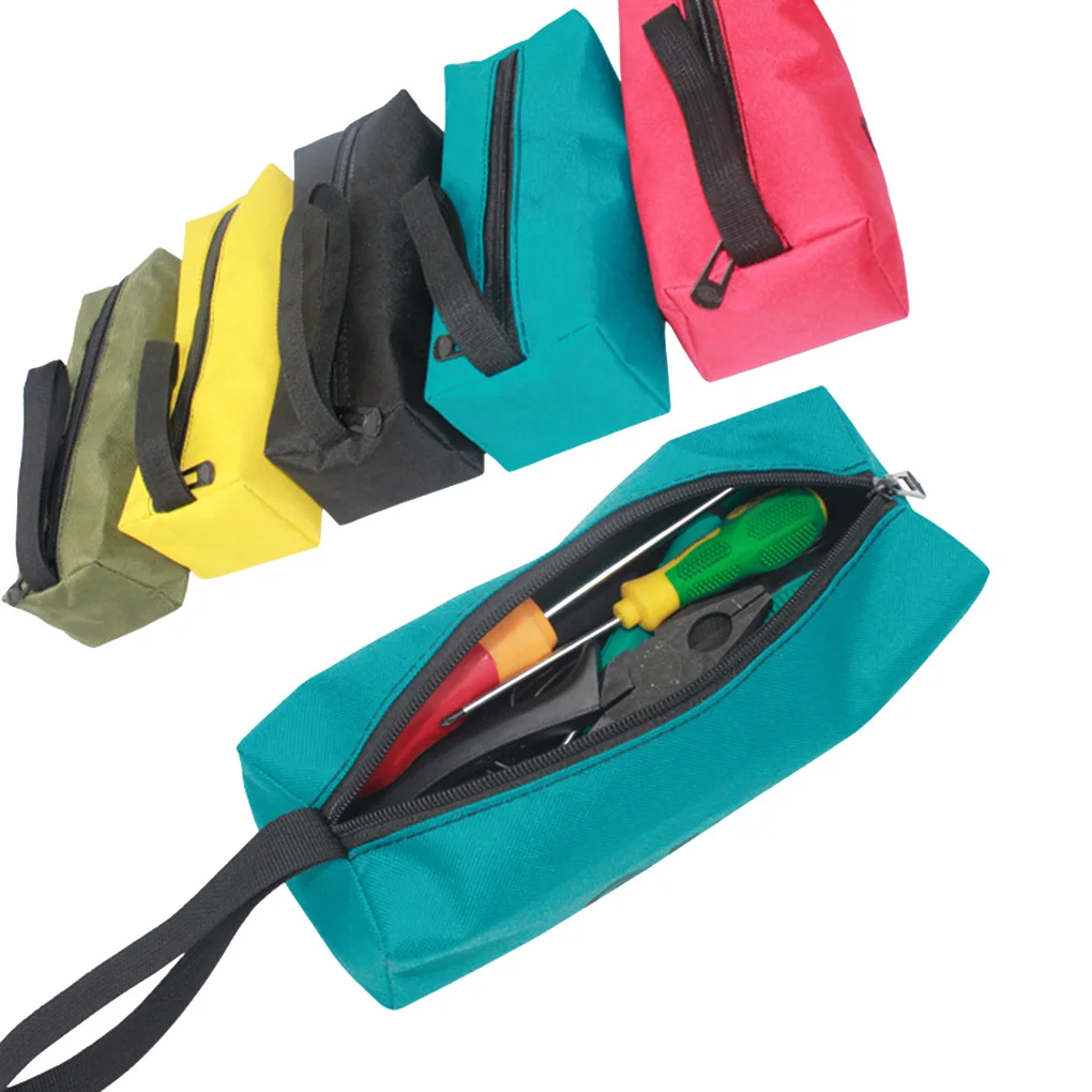 

Водонепроницаемая сумка из ткани Оксфорд, органайзер для хранения шурупов, ногтей, сверл, ручных инструментов, сумка для хранения инструмен...