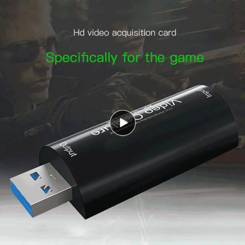 

Av Analog Capture Box Usb3.0 Video Capture Cards Game Live Vhs Hd Capture Computer Peripherals High Compatibility Capture Cards