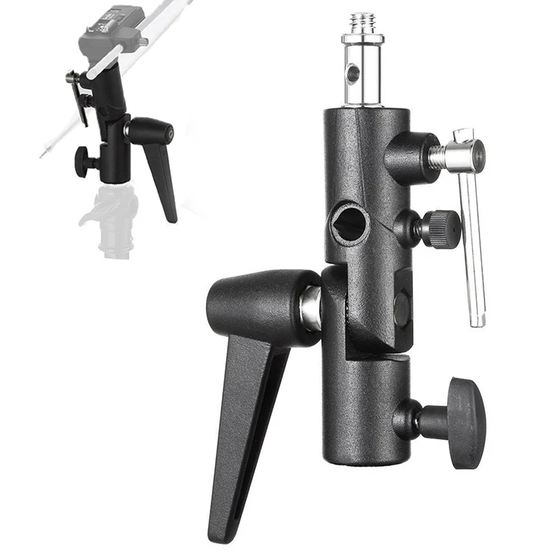 

Umbrella Swivel Holder Bracket 1/4 Inch 3/8 Inch For Studio Photo Speedlight Light Stand Photo Studio Accessories
