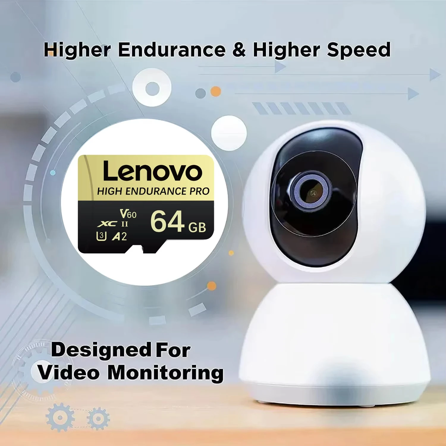 Фото Карта памяти Lenovo A2 V30 U3 Micro SD TF Class10, высокоскоростная, 128 ГБ-2 ТБ, для Nintendo Switch, мобильных телефонов, ПК, видеорегистраторов. №5