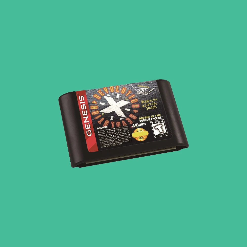 Игра Revolution XUSA для 16-битных консолей SEGA Mega Drive Genesis