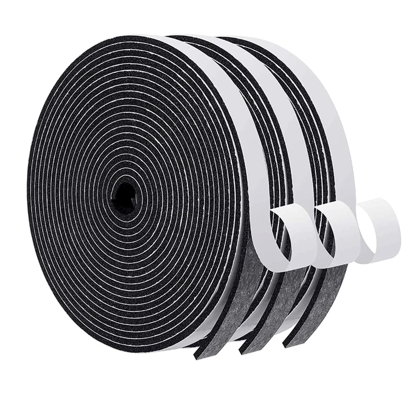 5m EVA Self-adhesive Window Sealing Strips Door Soundproof Windproof Dusting Sealing Tape Cabinet Seam Insulation Stripping images - 6