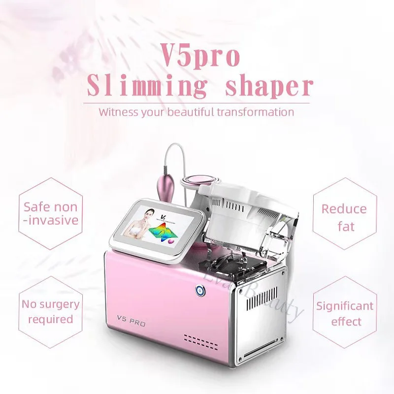 

Portable LPG Body Slimming Bio 40K Cavitaion 3 in 1 Skin Tightening Weight Loss V5Pro Fat Reduction Vacuum Massage Beauty Device