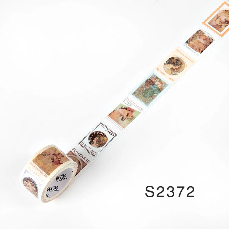 

Mr.paper 8 Ретро почтовое отделение высечка бумажная лента креативный штамп Tearable материал для ручного счета и бумажная лента декоративная лента