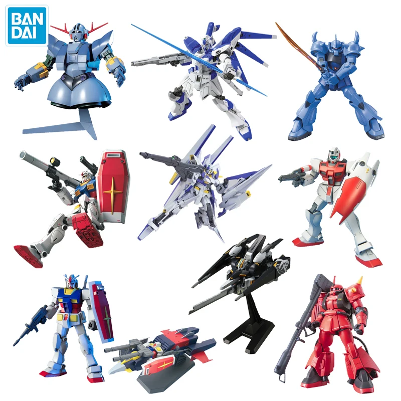 

BANDAI GUNDAM AERIAL RX-78-02 MS-06R-2 MSN-001X ORX-005 HG Mobile Suit Gundam the Witch from Mercury Mobile Fighter Mobile Suit