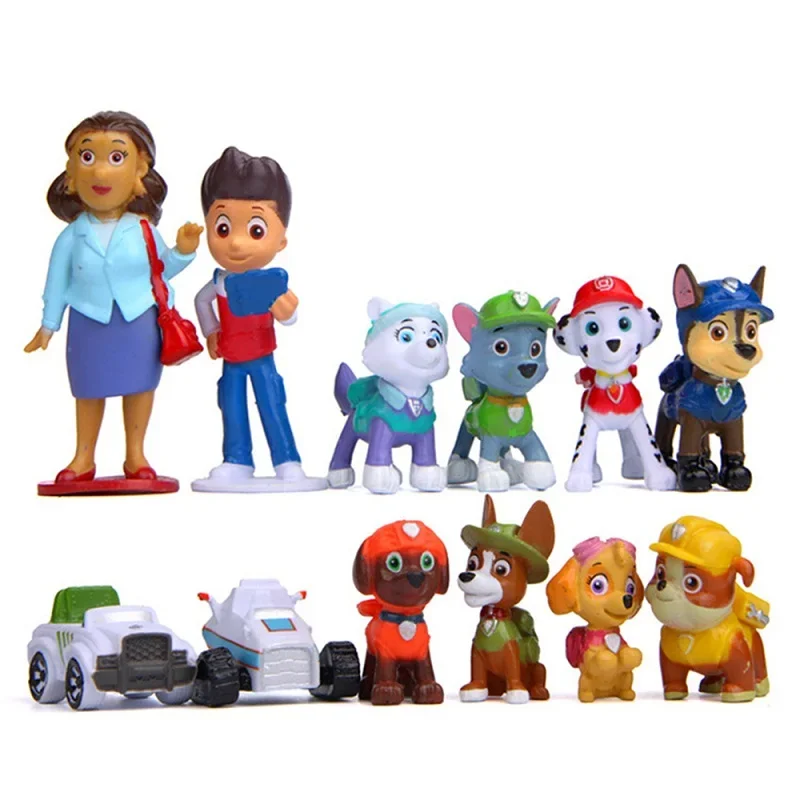 Экшн-фигурки из м/ф «Щенячий патруль», 4-10 см | AliExpress
