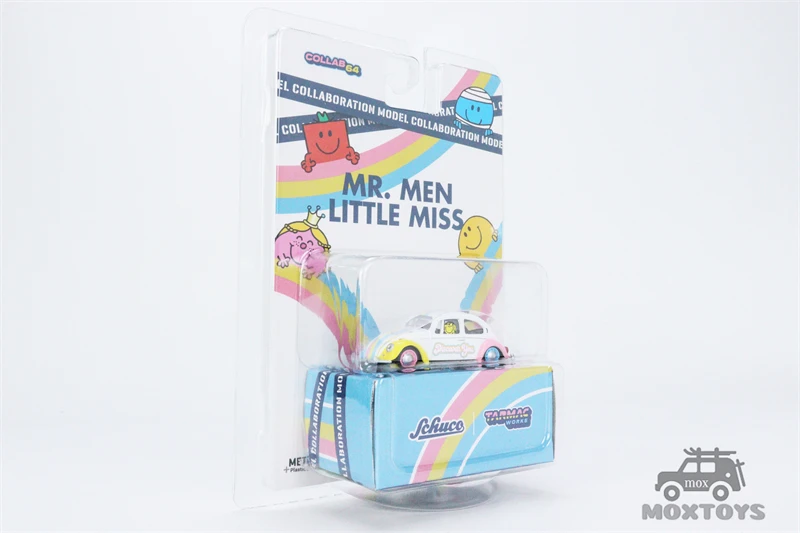 Tarmac работает 1:64 VW Beetle Mr. Men &amp Little Miss литая модель автомобиля |
