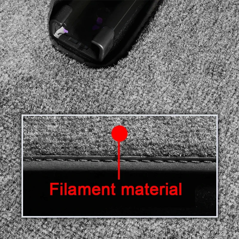 Фото Полный комплект из 3-х автомобильных ковриков для BYD Formula Leopard 5 DENZA B5 2023-2026, на заказ, водонепроницаемые, нескользящие №5
