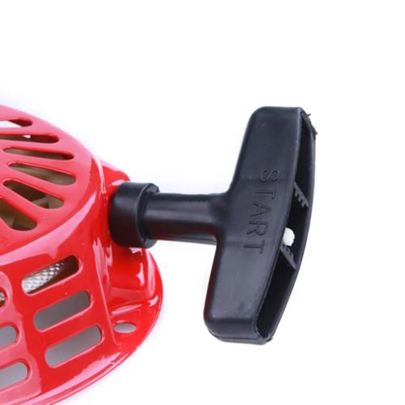 

Черная Натяжная ручка стартера отдачи для Honda GX160 GX200 GX240 GX270 GX340 GX390 пластиковая ручка Запчасти для инструментов садовый инструмент для ремон...