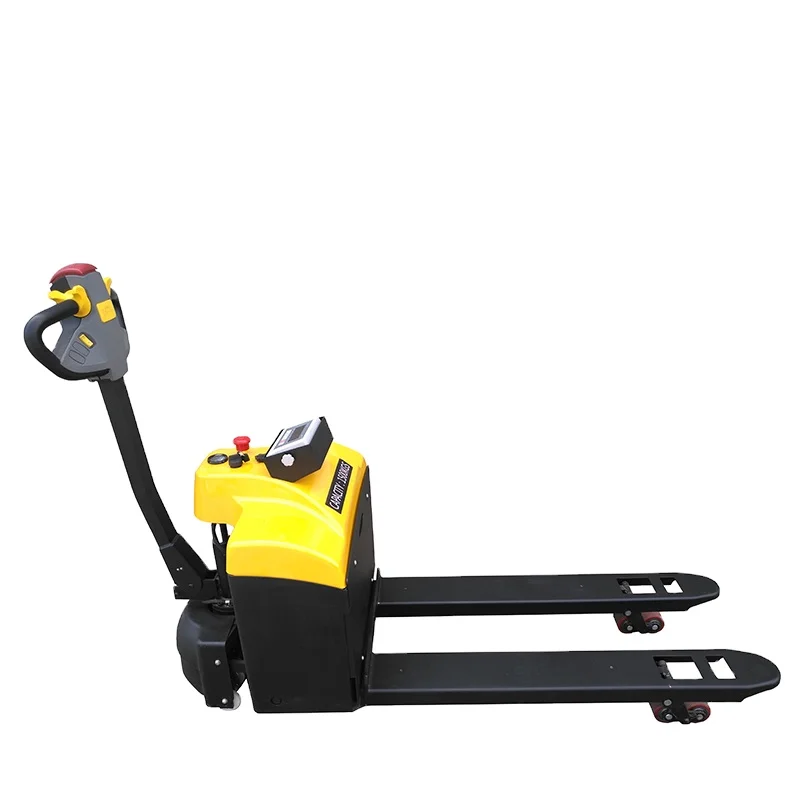 

Promotional High Quality 1500kg Full Small Electric Pallet Truck With Scale
