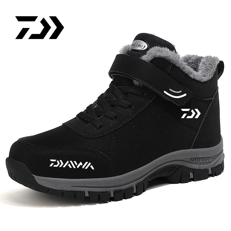 

2023 Daiwa Mens Anti-slip Mountaineering Fishing Shoes Outdoor Sneakers Breathable Waterproof Camping Wearresisting Hiking Shoes