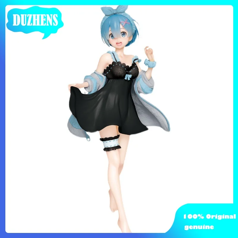 

TAITO Coreful Original:Re:Zero REM Black home clothes 23cm PVC Action Figure Anime Figure Model Toys Figure Collection Doll Gift