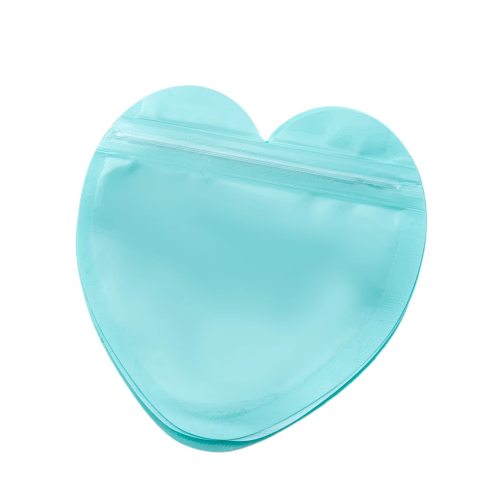 

Пластиковые пакеты в форме сердца 50 шт.