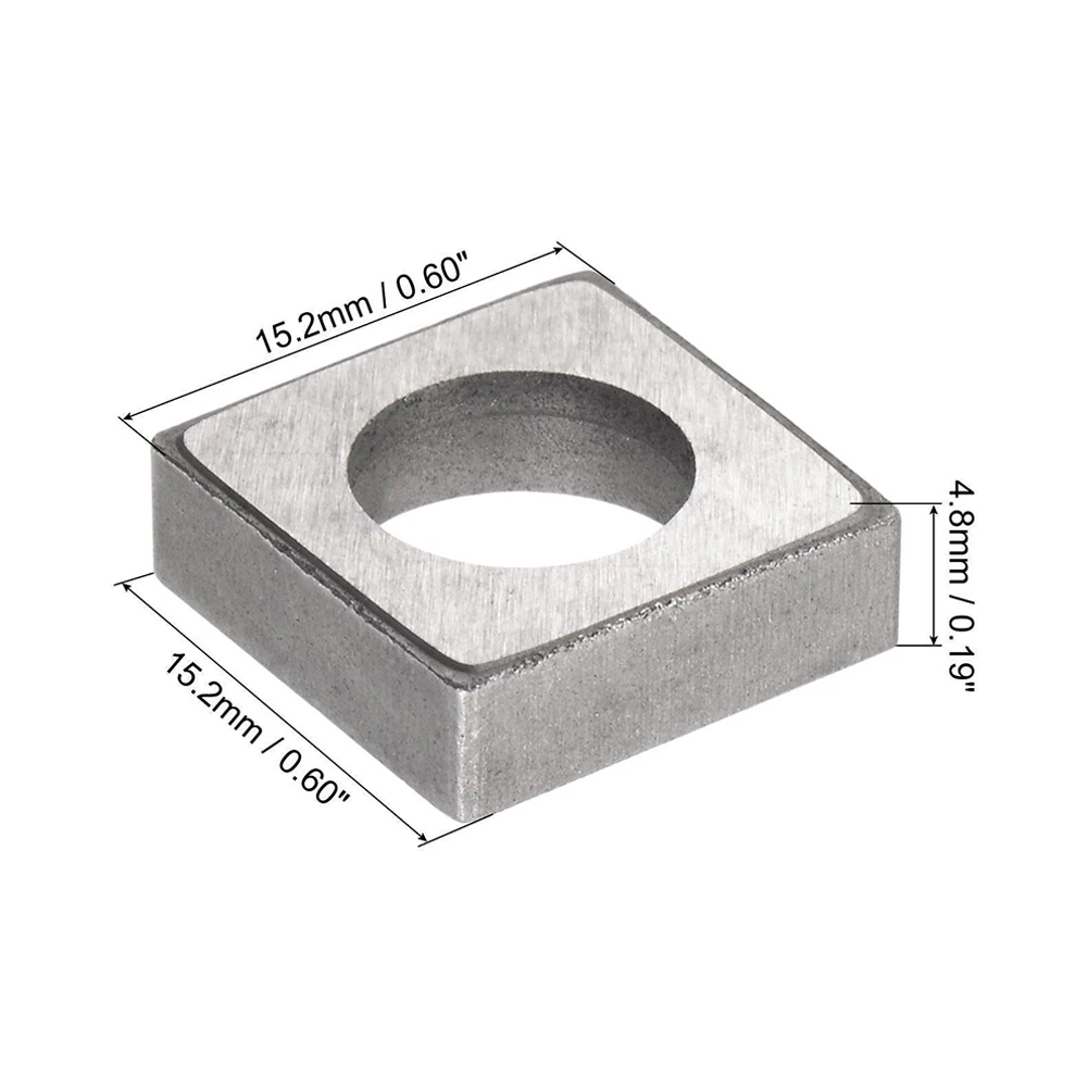 

Insert Carbide Insert Manufacturing MS1504 Seat Shim Seats Thread Lathe Turning Tool 10Pcs 15.2mm X 15.2mm X 4.8mm