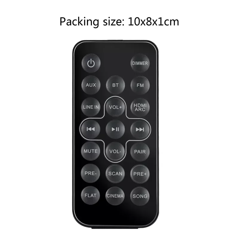 

Replacement Audio Player Home Media Useful Audio Remote Control ForJBL STV202CN Soundbar Player Music Systems Controller Btv