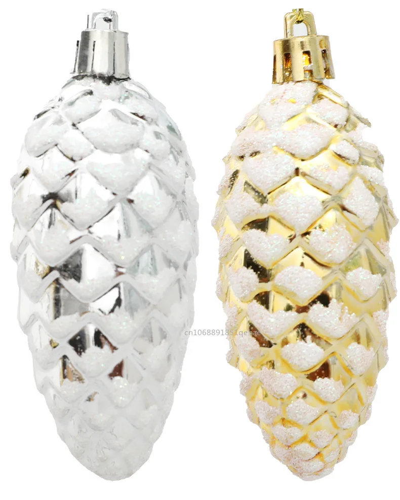 5 шт. рождественские шарики из сосны украшение для рождественской елки подвесное